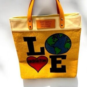 🌎 Brighton Love The Earth Tote Bag Limited